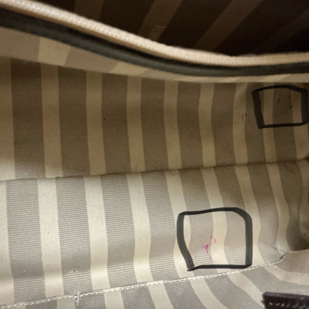 Brahmin Ruby Pecan Azuma Tri-Color Satchel Crossb… - image 4